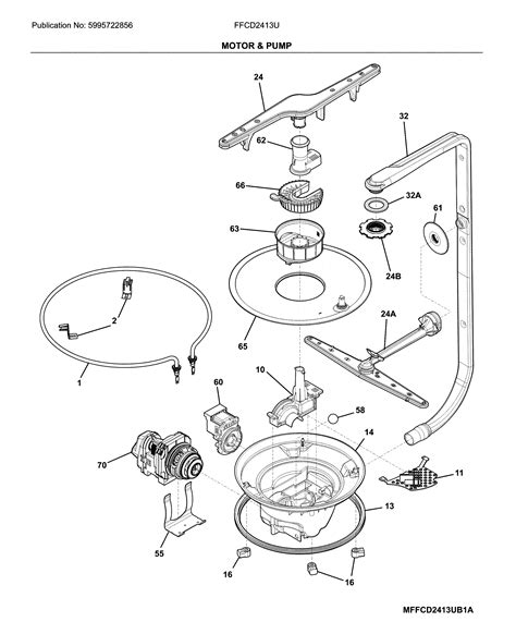 frigidaire dishwasher parts